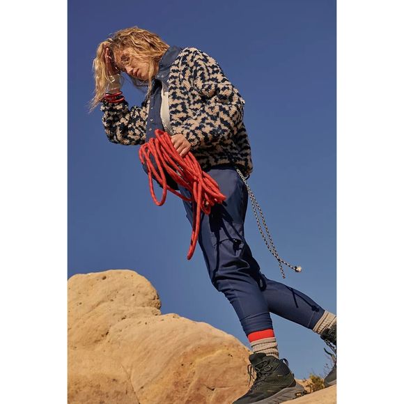 Free People Hit The Slopes Printed Fleece Jacket - Picture 4 of 15